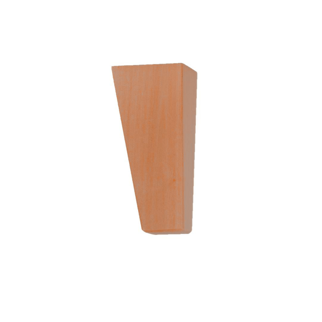 K-jalka 13 cm, pähkinä